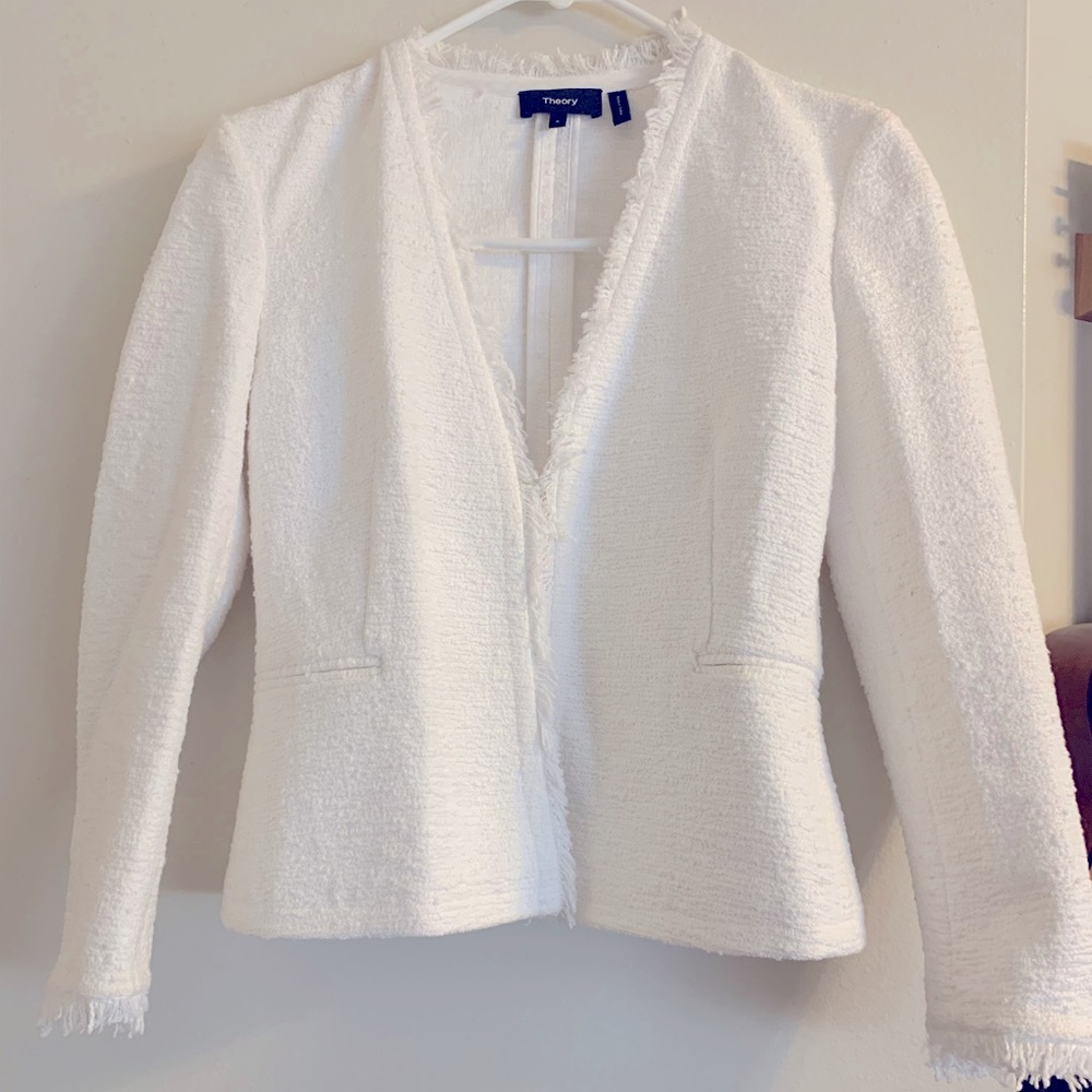 Theory Lindrayia R Spring Tweed jacket